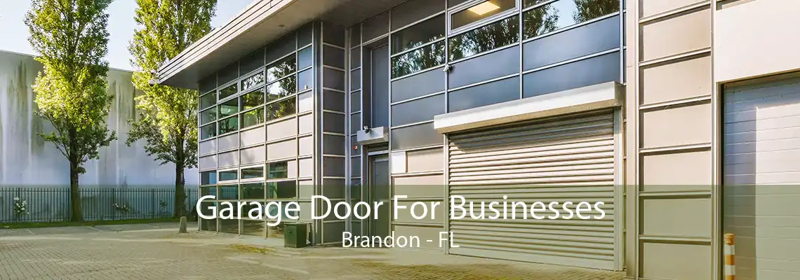 Garage Door For Businesses Brandon - FL