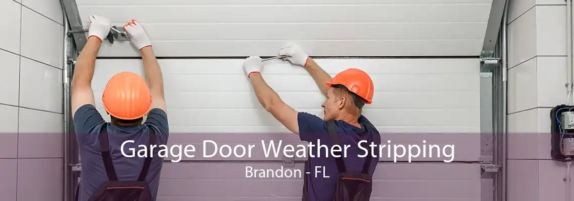 Garage Door Weather Stripping Brandon - FL