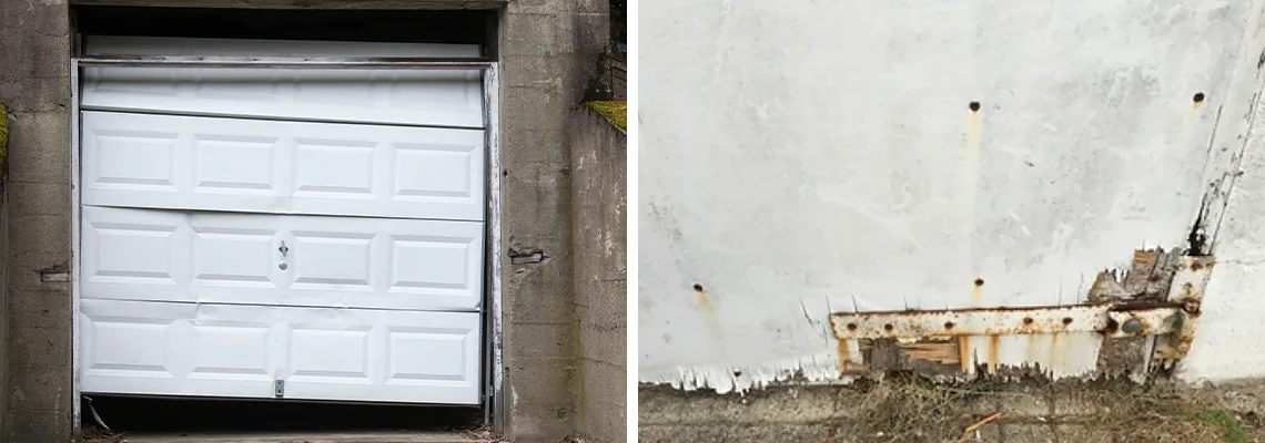 Rotten Commercial Garage Door Repair in Brandon, FL